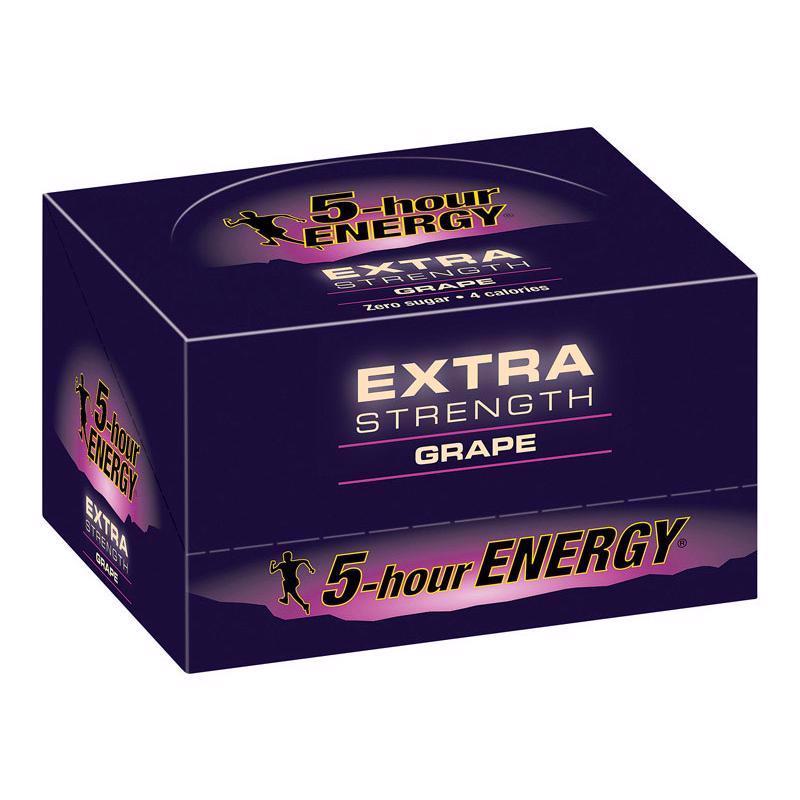 5-hour Energy Extra Strength Sugar Free Grape Energy Shot 1.93 oz