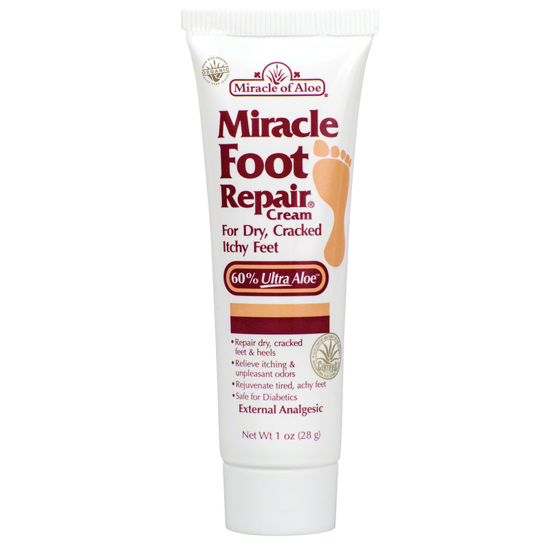 Miracle of Aloe Aloe Foot Gel 1 oz 12 pk