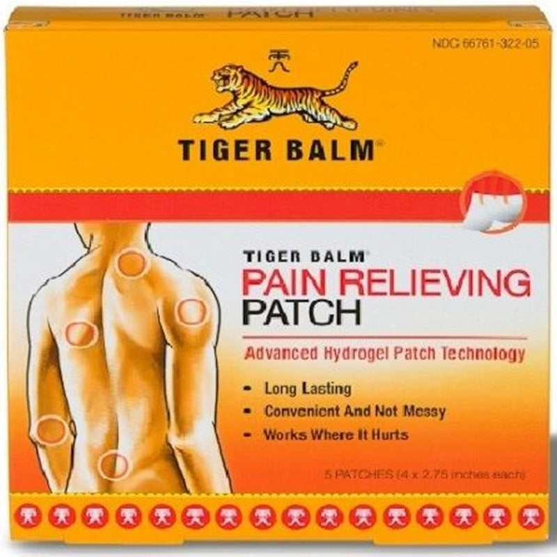 Tiger Balm Pain Relief Patch 5 pk 5 pk