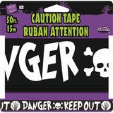 Fun World 3 in. Caution Tape Halloween Decor