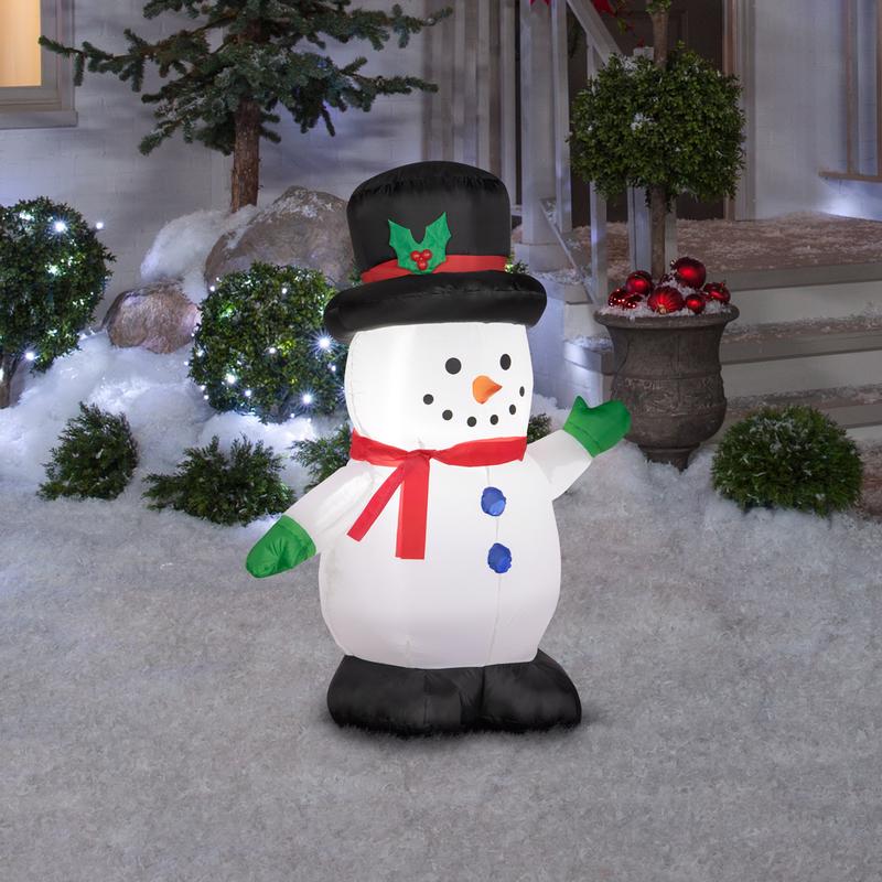 Gemmy LED Snowman 3.5 ft. Inflatable