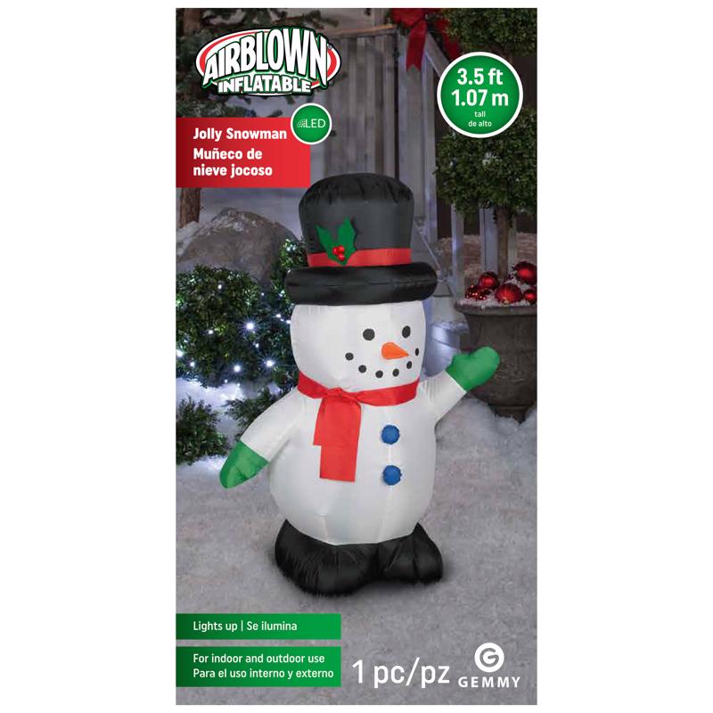 Gemmy LED Snowman 3.5 ft. Inflatable