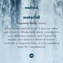 Method Waterfall Scent Gel Hand Wash 12 oz