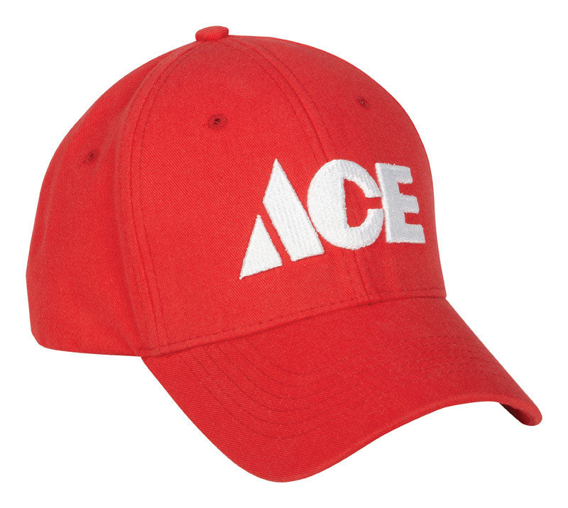 ACE RED TWILL CAP