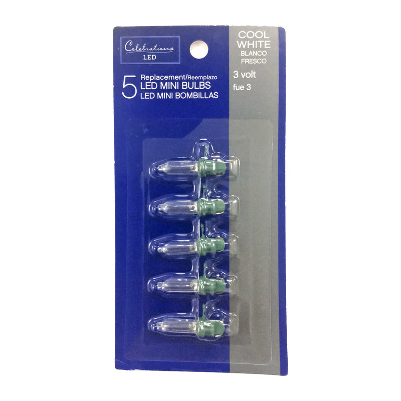 REPLC LED BULB CW 5PK