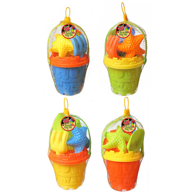 Sand Box Sand Toys Plastic 6 pc