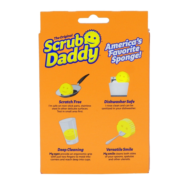 Scrub Daddy FlexTexture Heavy Duty Scrubber Sponge For All Purpose 6 in. L 1 pk