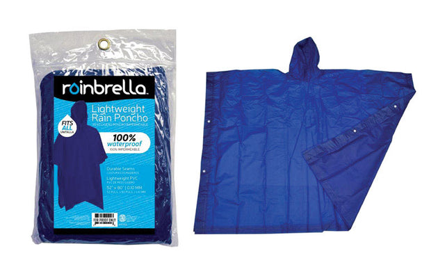 LIGHTWEIGHT RAIN PONCHO