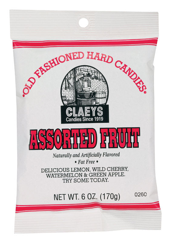 CLAEYS FRUIT CANDY 6OZ