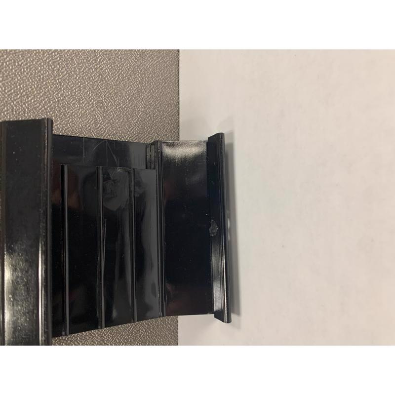4 in. W X 6 in. D Black Plastic Wire Shelf 1 pk