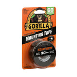 Gorilla Double Sided 1 in. W X 60 in. L Mounting Tape Black