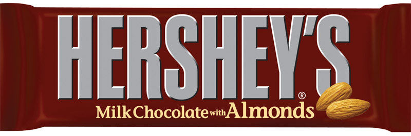HERSHEY BAR W/ALMD1.45OZ