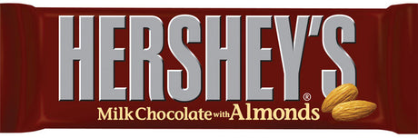 HERSHEY BAR W/ALMD1.45OZ