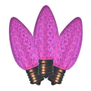 LED C9 SMD BULB PNK BX25