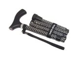 Brazos Walking Sticks Soiree Folding Walking Stick Aluminum 1 pk