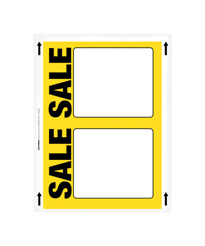 SALE WTRPRF SIGN 7"X5"