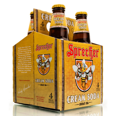Sprecher Vanilla Caramel Creme Soda 16 oz