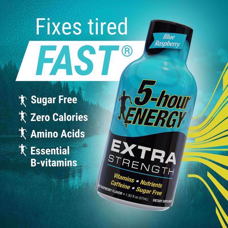 5-hour Energy Sugar Free Blue Raspberry Energy Shot 1.93 oz