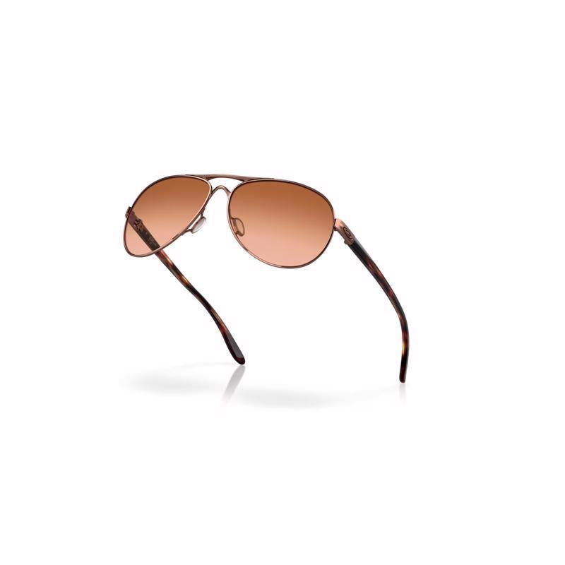 Oakley Feedback Unisex Tortoise Frame Rose Lens Sunglasses