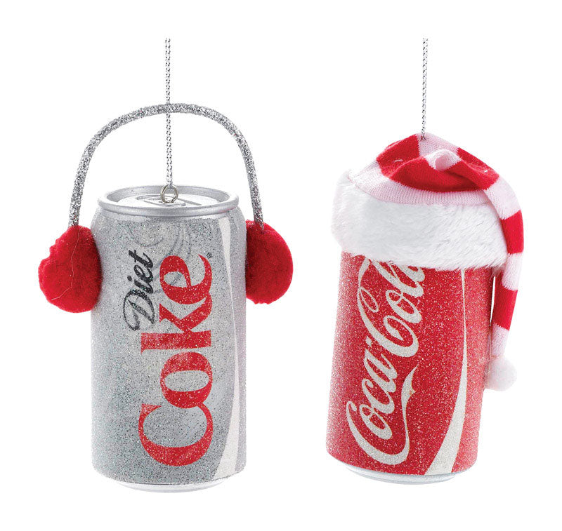 COKE/DIET COKE CAN ORNMT