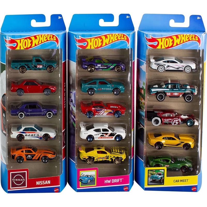 HOTWHEELS CARS 5PK