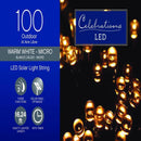 SOLAR LED MINI WW 100CT