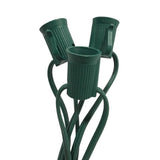 Holiday Bright Lights LED C9 String Socket Light Cord on Reel 1000 ft.