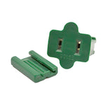 ZIP FEMALE PLUG GRN100PK