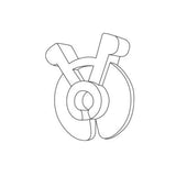 11/16 in. H X 7/16 in. W X 13/16 in. L Black Utility/Parts Squeeze Inventory Control Clip Plastic