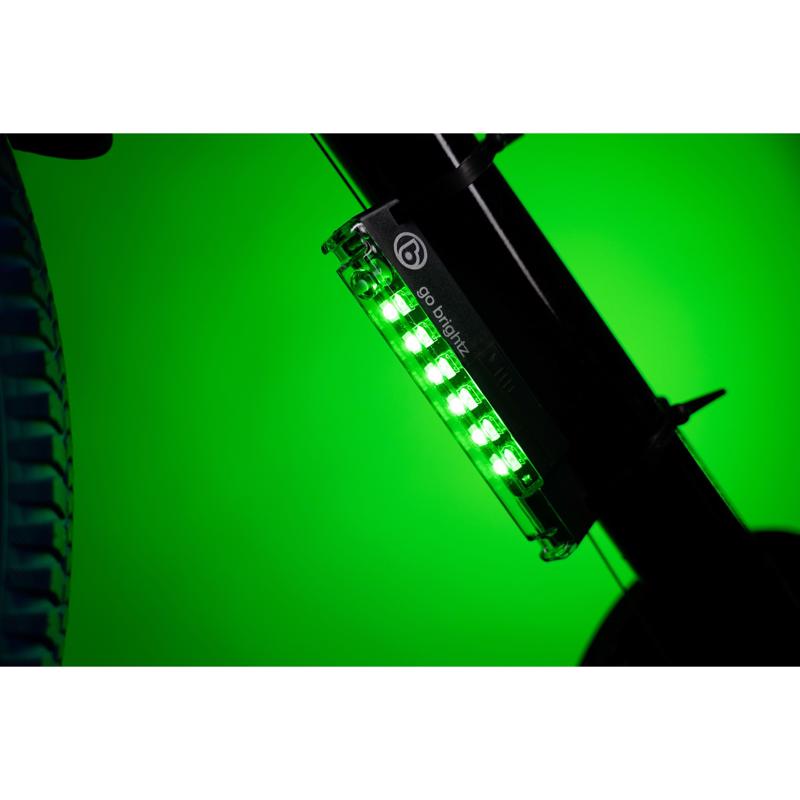 Brightz Go Brightz Green LED Bike Accessory ABS Plastics 1 pk