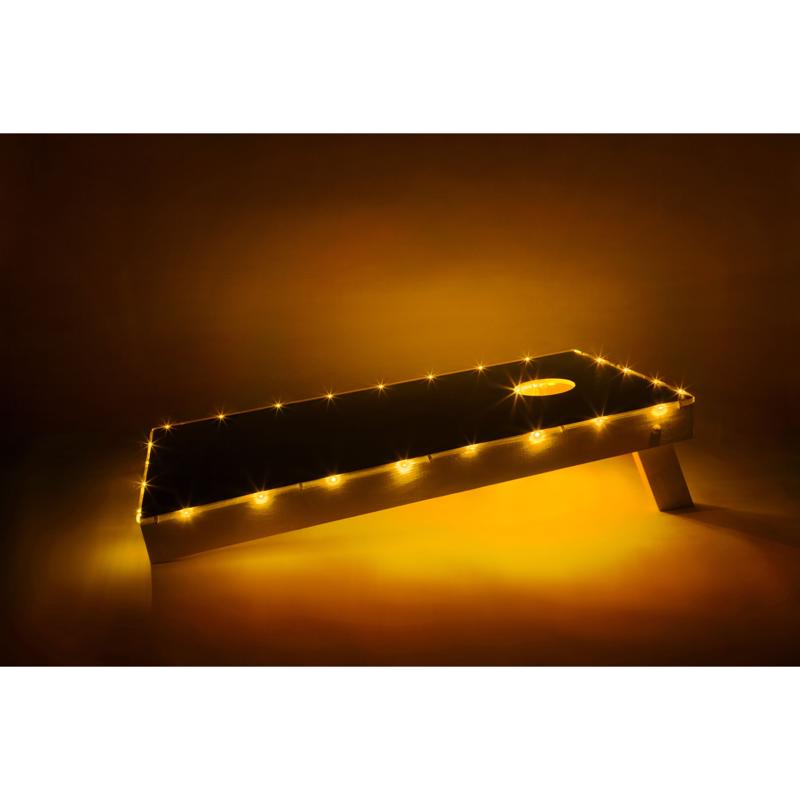 Brightz Toss Brightz Gold LED Cornhole Light Kit ABS Plastics 1 pk