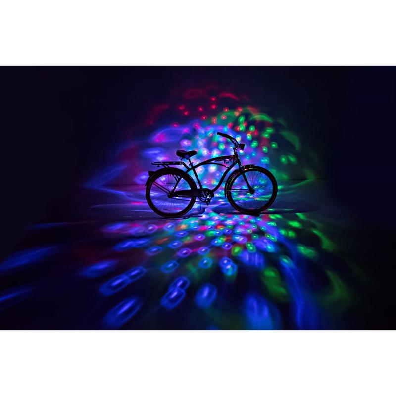 Brightz Cruzin Brightz LED Disco LED Bicycle Light Accessory ABS Plastics 1 pk