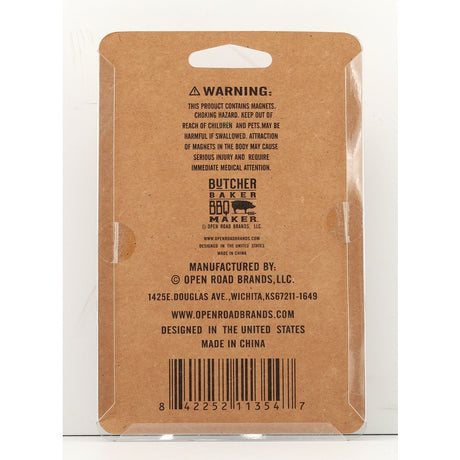 Open Road Brands Butcher Baker BBQ Maker Feelin' Saucy Timer Metal/Plastic 1 pk