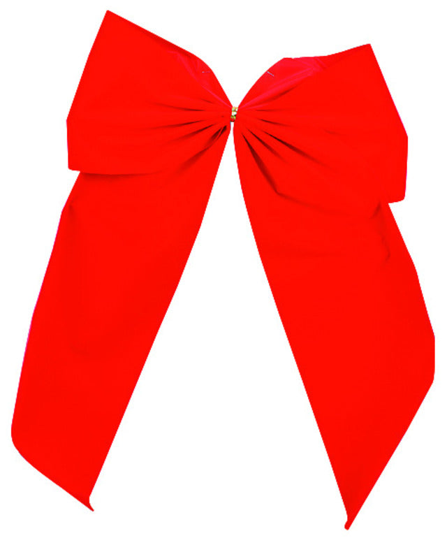 CHRISTMS BOW VELVET 24"