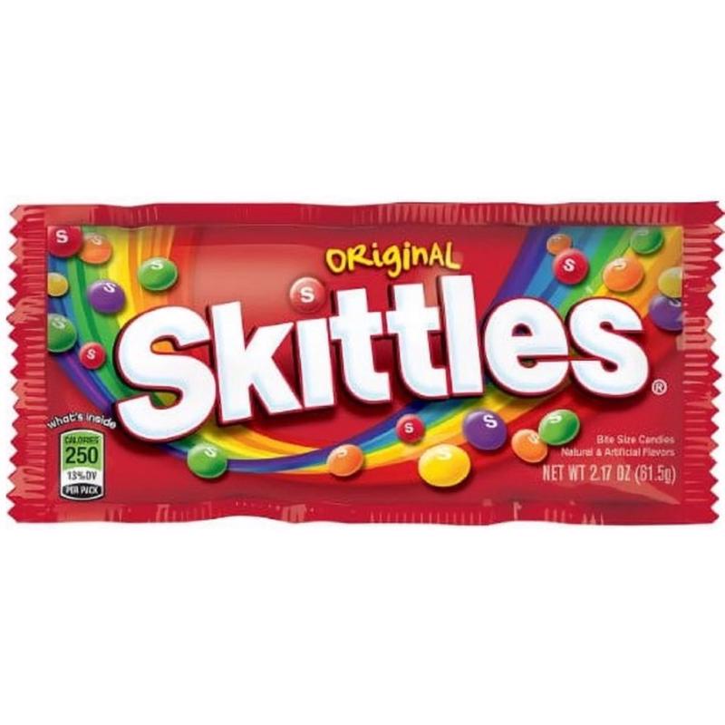 Skittles Original Assorted Chewy Candy 4 oz