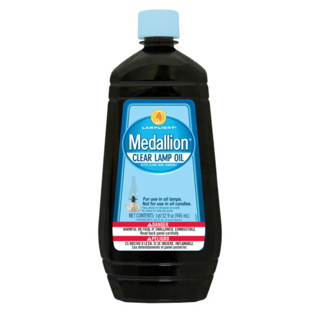 MED LAMP OIL CLEAR 32OZ