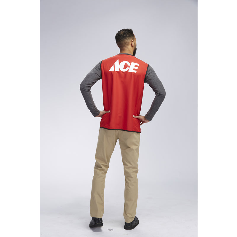 Artcraft No Snag S Sizes Men's Sleeveless V-Neck Red Vest