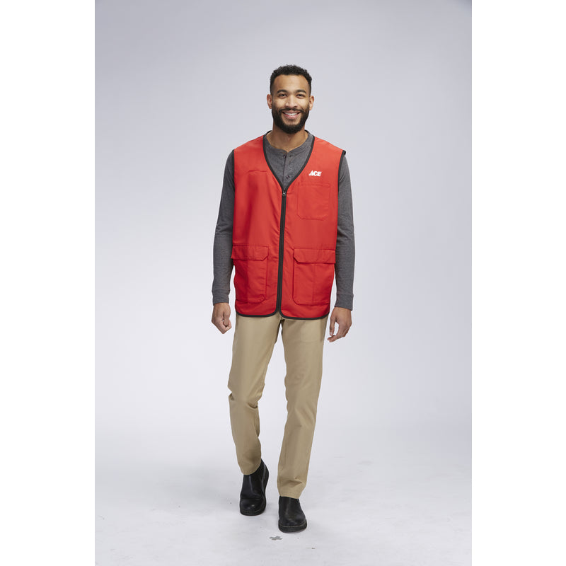 Artcraft No Snag M Sizes Men's Sleeveless V-Neck Red Vest