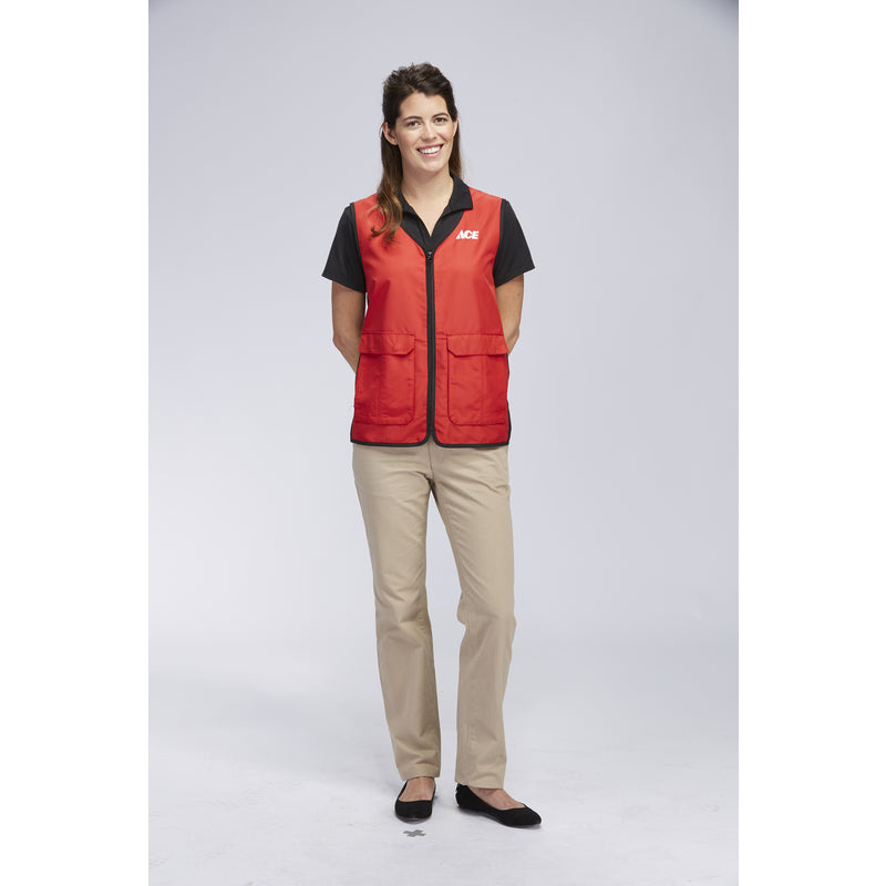 Artcraft No Snag XL Sizes Women's Sleeveless V-Neck Red Vest