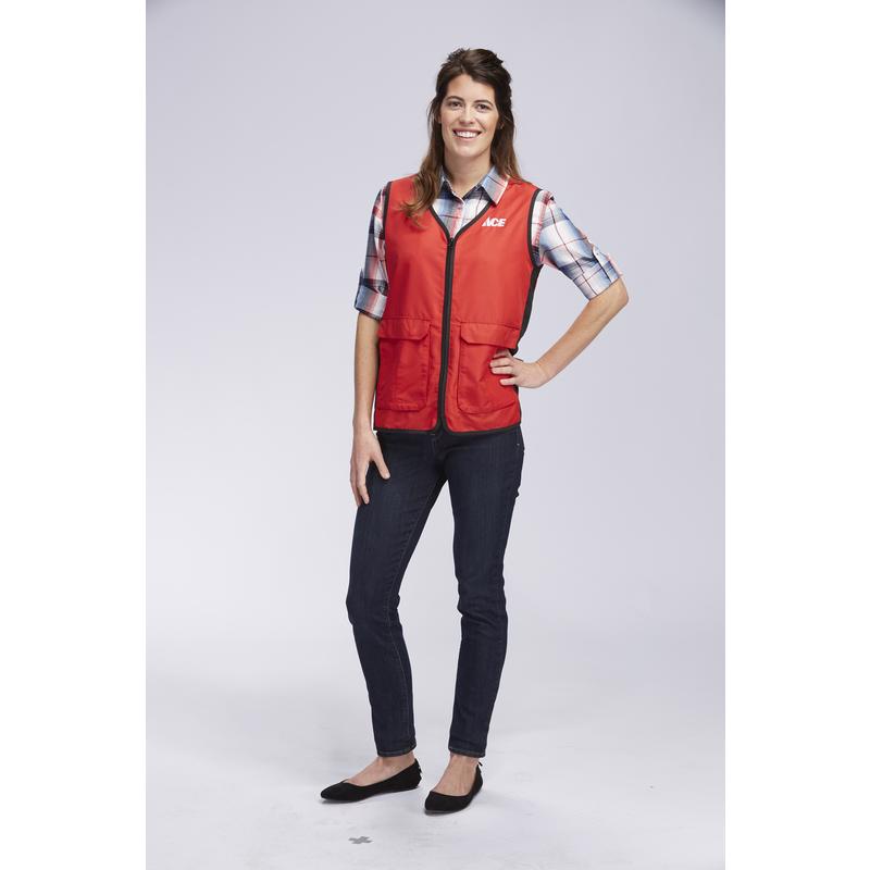 Artcraft No Snag 2XL Sizes Women's Sleeveless V-Neck Red Vest