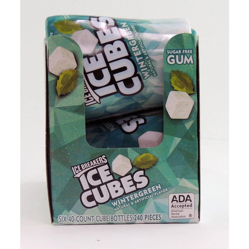 Ice Breakers Ice Cubes Wintergreen Gummy Candy 40 pc