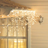 Celebrations Incandescent Mini Clear 300 ct Icicle Christmas Lights 17 ft.
