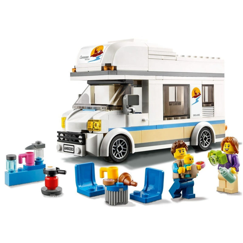 LEGO City Holiday Camper Van Plastic Multicolored 190 pc