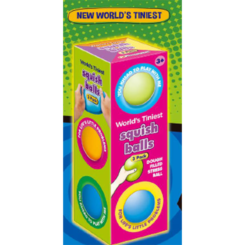 SQUISH BALLS 3PK