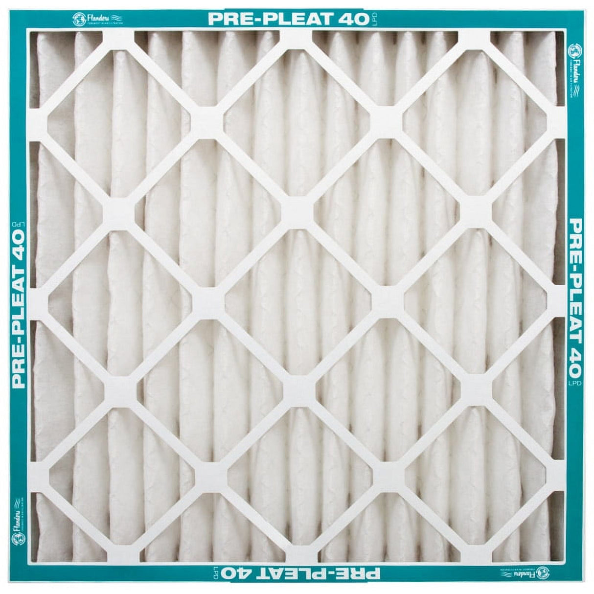 AAF Flanders Pre-Pleat 16 in. W X 24 in. H X 2 in. D Synthetic 8 MERV Pleated Air Filter 1 pk