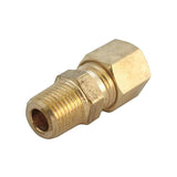 5/16 in. Compression X 1/4 in. D MPT Brass Connector