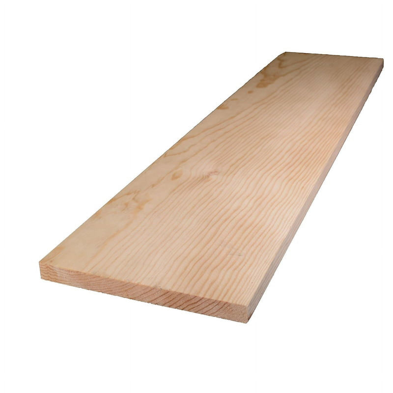 Alexandria Moulding 1 in. X 12 in. W X 4 ft. L Pine Board