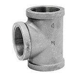 Anvil 3/4 in. FPT X 3/4 in. D FPT 3/4 in. D FPT Galvanized Malleable Iron Tee