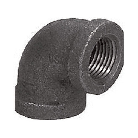 Anvil 1/8 in. FPT X 1/8 in. D FPT Black Malleable Iron Elbow