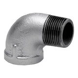Anvil 1-1/4 in. FPT X 3/4 in. D MPT Galvanized Malleable Iron 90 Degree Street Elbow